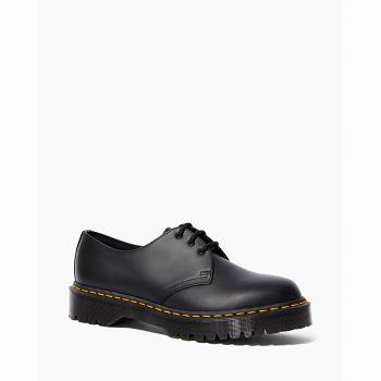 Dr Martens 1461 Bex Smooth Kožené - Cierne Oxford Topanky Damske, DR0229